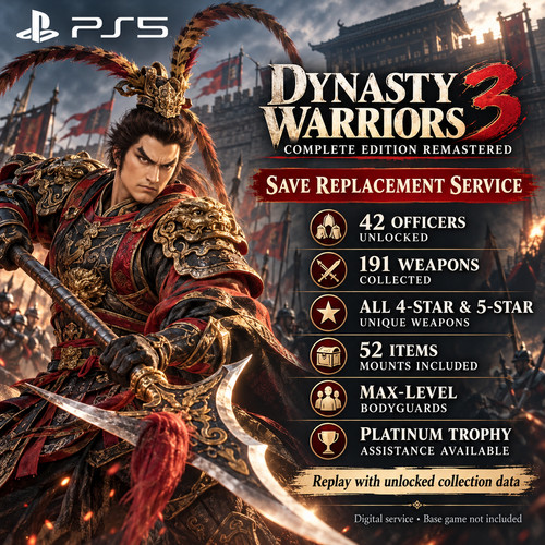 Dynasty warriors remastered - dynasty, 3