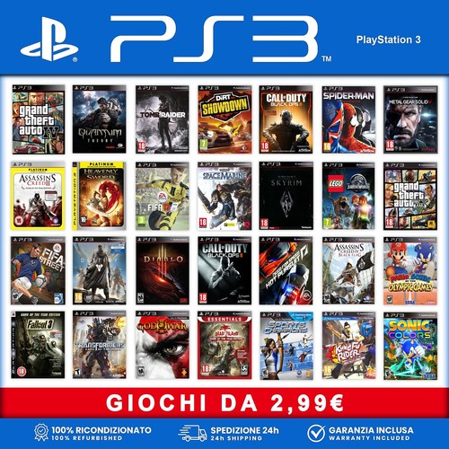Giochi ps3 - 2,99€, 🎮