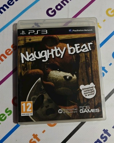 Ps3 naughty bear playstation - bear, 3