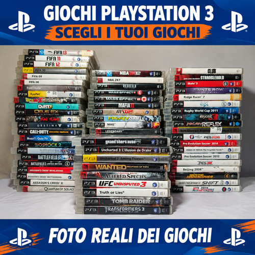 Lotto giochi ps3 sony - ps3,